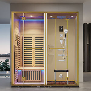 SUNRANS | Wet & Dry Steam Shower Sauna Bathing Room