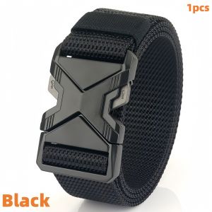 1pc Mens Tactical Sports Belt Adjustable Quick Release Buckle Multipurpose Outdoor Training Mountaineering Belt For Ideal Gift