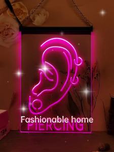 Recording On The Air Radio Studio-3D Carving LED Neon Sign Home Decor Wall Wedding Creative Bedroom Desk