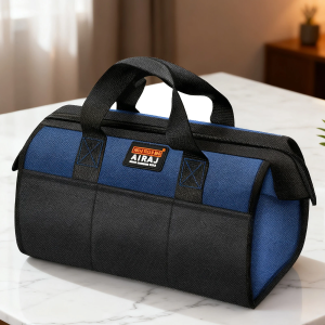 AIRAJ Túi Đựng Dụng Cụ Điện Đa Chức Năng Chống Thấm Nước Chống Mài Mòn Sức Chứa Lớn Túi Cầm Tay Dành Cho Thợ Điện Vải Oxford 14 Inch Lưu Trữ