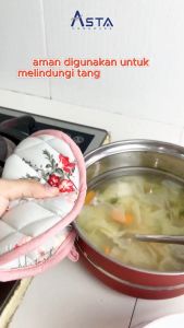 Asta Cempal Anti Panas Tebal Pelindung Tangan Busa Katun Premium 1 piece
