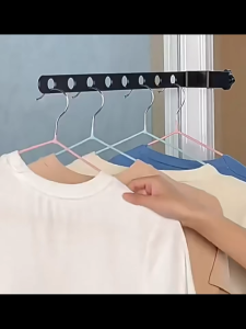 Foldable Clothes Rack Drying Clothes Window Frame Hanger Wall Mounted Drying Rack Aluminum Clothes Organization