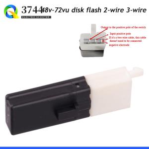 48V 72V  Motorcycle Electric Car LED Lighting Scooter Flasher Electric Vehicle Flasher Turn Signal Silent Controller