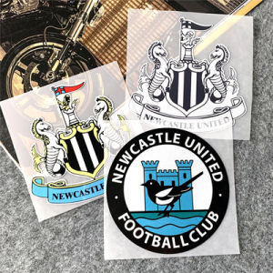 Newcastle United Football Club Team Emblem Car Motorcycle Stickers Waterproof Reflective Fuel Tank Side Door Car Body Decoration Decals