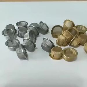 10/20 Chiếc Thép Không Gỉ 304 Kim Loại Tẩu Hút Thuốc Lọc Màn Hình Lưới Thép Thuốc Lá Phụ Kiện Mờ Hoàn Thiện