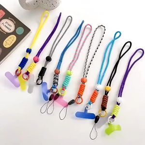 SHORAN Multifunction Creative Wrist Mobile Phone keychain Lanyard Ring Holder Strap Hanging Adjustable