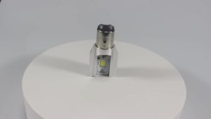 1 Chiếc BA20D H6 LED Xe Máy Bóng Đèn Pha 6000K Trắng Cao Chùm Thấp DRL COB Chip Xe Tay Ga Đèn Pha 12V 6W * 2