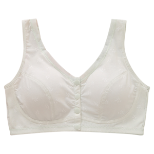 Miiow | Maternity Nursing Underwear Women Middle Aged And Elderly Seamless Front Button Gathered Vest Large Size Auxiliary Breast Collection