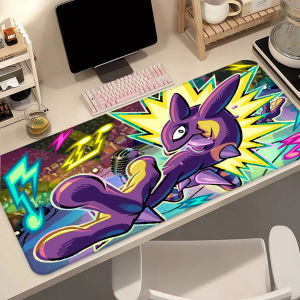 Bandai | Anime Mouse Pad Colorful Gamer Cabinet P-pokemon Toxtricity Mousepad Keyboard Rug Laptop Gaming Accessories Rubber Desk Mat