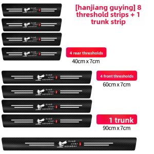 FLAME LIGHT | Scrape Prevention Threshold Protection Strip for Car Doors