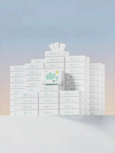 SHI YUE JIE JING | Ultra-Soft Moisturizing Baby Tissues 100 Sheets * 72 Packs