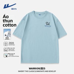 Warrior | Áo Thun Dài Tay Cotton Phong Cách Thường Ngày