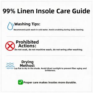 ZHIHAOEN | Moisture Absorbent Anti-Odor Breathable Insoles for Sweaty Feet