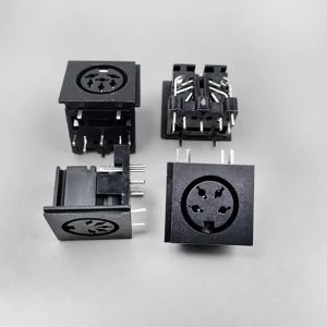 2-10PCS Large S Terminal Socket PS2 Terminal Female Socket 3/4/5/6/8P/Core DIN Interface Keyboard and Mouse Plug