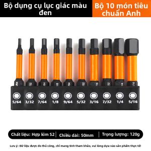 DAIENGONGJU | Bộ Vít Điện Từ Tính Chống Trượt Độ Cứng Cao Đầu Lục Giác