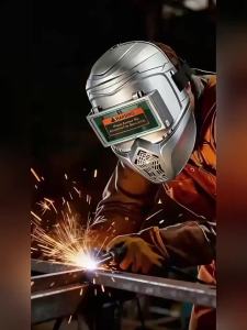 Auto Darkening Welding Helmet Flip Up True Color Face Shield High Temperature Resistant Anti Glare Protective Mask For Welder