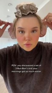 แท่งม้วนผมนอนแบบไม่ต้องใช้ความร้อน ฟองน้ำนอนแบบคลื่นใหญ่ แท่งม้วนผมนอนแบบขี้เกียจ ไม่ดัดผม ไม่ทำลายเส้นผม จัดแต่งทรงผมได้ยาวนานพิเศษ