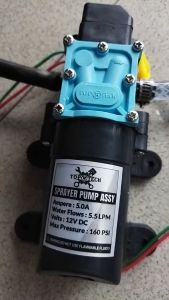 PAKET POMPA PENDORONG AIR OTOMATIS - POMPA SHOWER WATER HEATER TOREN - ASSY PUMP 5.5LPM 160PSI