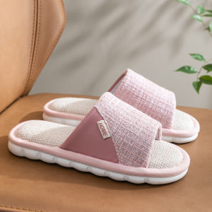 Dép Vải Lanh Nam Mùa Hè 2025 Thoải Mái Đế Dày Chống Trượt Dùng Trong Nhà Cho Thanh Thiếu Niên Dép Vải Lanh Cotton Chất Lượng Cao