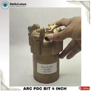 ARC PDC BIT 4 BLADES 101 MM MATA BOR UNTUK BATUAN KERAS MATA BOR UNTUK EKSPLORASI DAN PENGEBORAN AIR TANAH