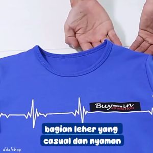 Kaos Anak Laki Laki Kaos T Shirt Usia 3-16 Tahun Bahan Katun Hight Quality