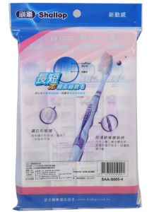 Taiwan Brush 3D Soft Bristle Toothbrush Anti-slip Handle Gentle on Gums 4 Pack Adult Oral Care Dental Cleaning Tools