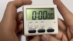 (HX102-1) KITCHEN TIMER / ALARM / CLOCK  - W200-117