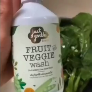 ผลิตภัณฑ์น้ํายาล้างผักและผลไม้ Fruit & Veggie Wash 300 ml.