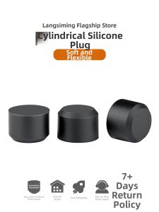 LANGSIMING | Heat Resistant Silicone Solid Cylindrical Stopper