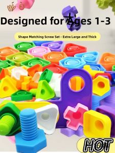 gumahus | DIY Screw Assembly Shape Matching Intelligence Toy