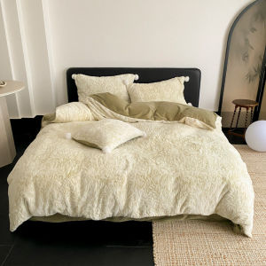 SIDEFU | Warm Fleece Milkhemp Bedding Set