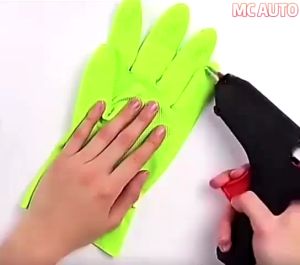 🔥Limited offer🔥 Hot Glue Gun 7mm Pistol Gam 20W Electric Hot Melt Glue Gun 5 Pcs Adhesive Electric Glue Hot Melt Sticks