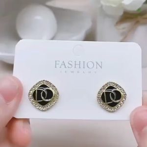 ANTING TITANIUM KOREA PEREMPUAN DEWASA MOTIF DO MANIK MANIK FASHION WANITA AKSESORIS ANT82 YARRA