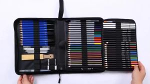 ชุดดินสอร่าง 24/35/40ชิ้น ดินสอสเก็ตช์ภาพครบชุด มืออาชีพ รวมดินสอกราไฟท์ดินสอถ่านยางลบ เหมาะสำหรับศิลปินและผู้เริ่มต้น