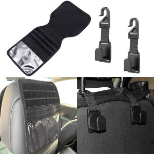 Car Seat Clips Headrest Hooks Storage Organizer Holder Fastener Hanger Bag for Jeep Wrangler TJ JK JL JT Gladiator 1997-2026