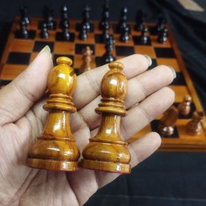 catur kayu jati teak Wood ukuran 50cm x 50cm ukiran silky halus