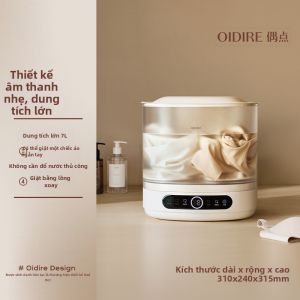 Oidire | Máy Giặt Mini Di Động Dành Riêng Cho Quần Áo Lót Ba Khu Ngăn