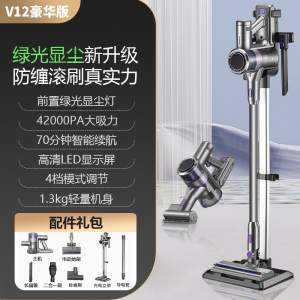 Libino Wireless Handheld Vacuum Cleaner High Power Carpet Cat Hair Dust Mite Removal 60 Min Runtime Touch Screen Control