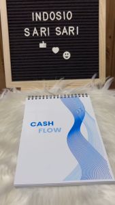 CASH FLOW • Laminated Cover • A5 / A4 size • 80gsm • 70 leaves • 140 pages • OPTION TO CUSTOMIZE