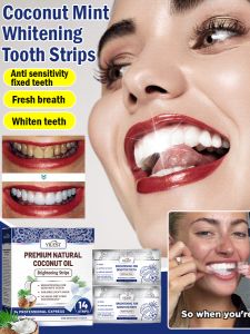 Mint Whitening Teeth Patch Solid Teeth Cleaning Teeth Patch Coconut Teeth Patch