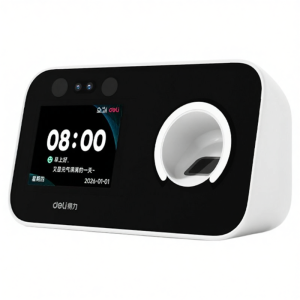 deli | 4G Cloud Smart Biometric Time Attendance Clock Face Fingerprint Palm Scan Payroll Calculation
