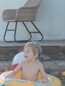 Rainbow Beach Ball Inflatable Pool Toys for Party Supplies Decorations Summer Beach Water Games Party Favors