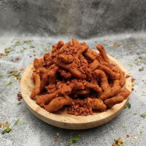 50 (GRAM) USUS CRISPY PEDAS DAUN JERUK/USUS CRISPY ORIGINAL