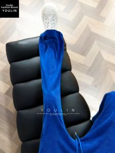 YOULIN | Klein Blue American Dragon Scales Summer Lightweight Breathable Sport Trousers Slim Fit