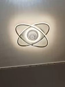 Fan Light Stepless Dimming Ceiling Lamp with Remote Control Chandelier Bedroom LED Decorative Lighting 7 Fan Blades