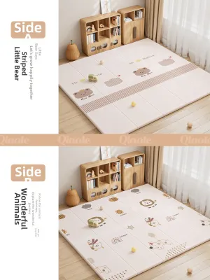 QIAOLEXIONG | Foldable Non-toxic Thick Baby Crawl Mat