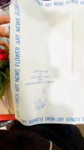 20 LEMBAAR Flower Wrapping Cellophane Paper Kertas Buket Bunga Florist  / KERTAS KADO KB6123