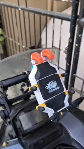 HOTSPEED Cellphone Holder For Motorcycle MECHA cp Holder v4 Original Anti-theft Shock Absorber Phone Holder