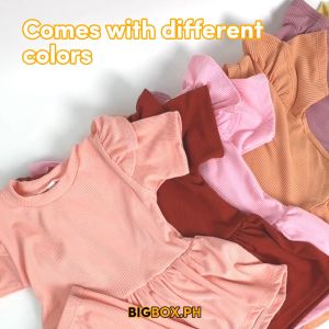 BigboxPH Fashion Sleeve Top & Leggings Set: Casual Wear for Women