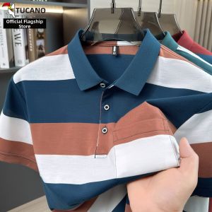 TUCANO | Short Sleeve Polo Stripe T-Shirt